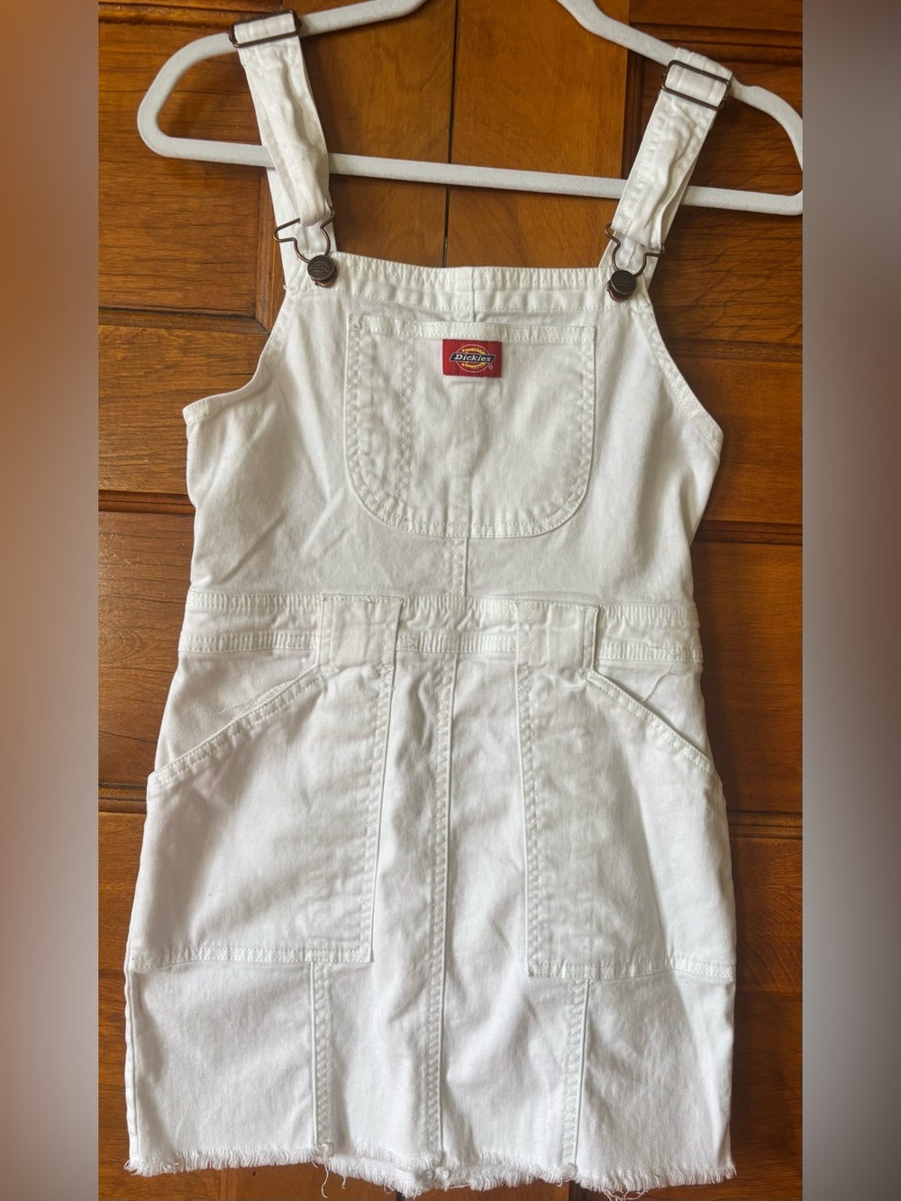 Dickies Juniors' bib overall mini dress